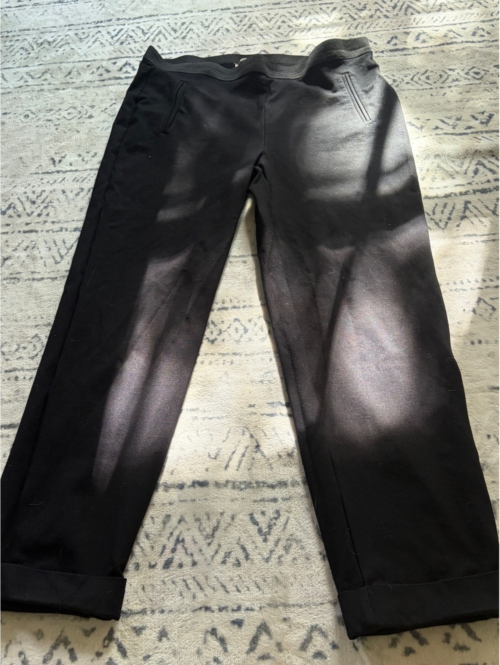LOFT Black Casual Pants Size Large